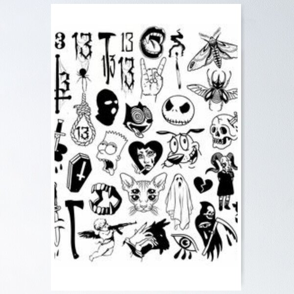 Item preview, tattoo design designed and sold by Adjato  Design.