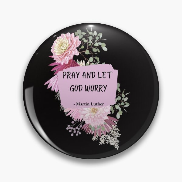Item preview, Pray and Let God Worry designed and sold by CheekyGrace.