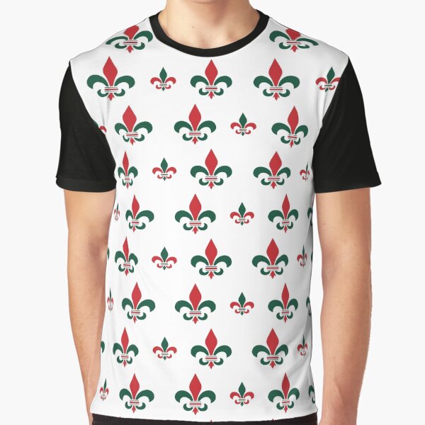 Aperçu de l'œuvre Noël Fleur de Lis Motif créée et vendue par StudioBlack.
