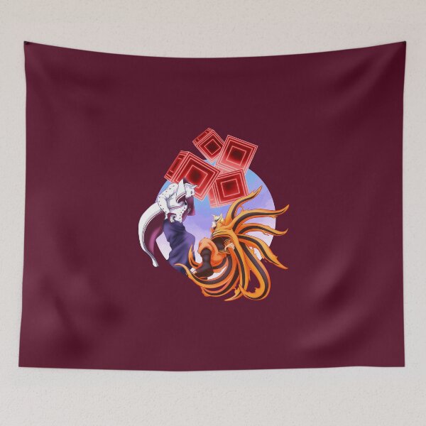 Item preview, God vs Fox Spirit designed and sold by Victoria Foisy.