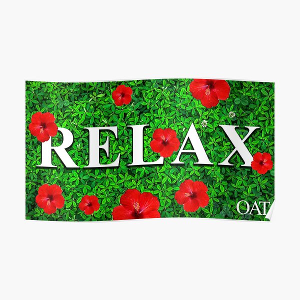 RELAX ~/~ Spiritual World of the Day Free Distant Healing Poster