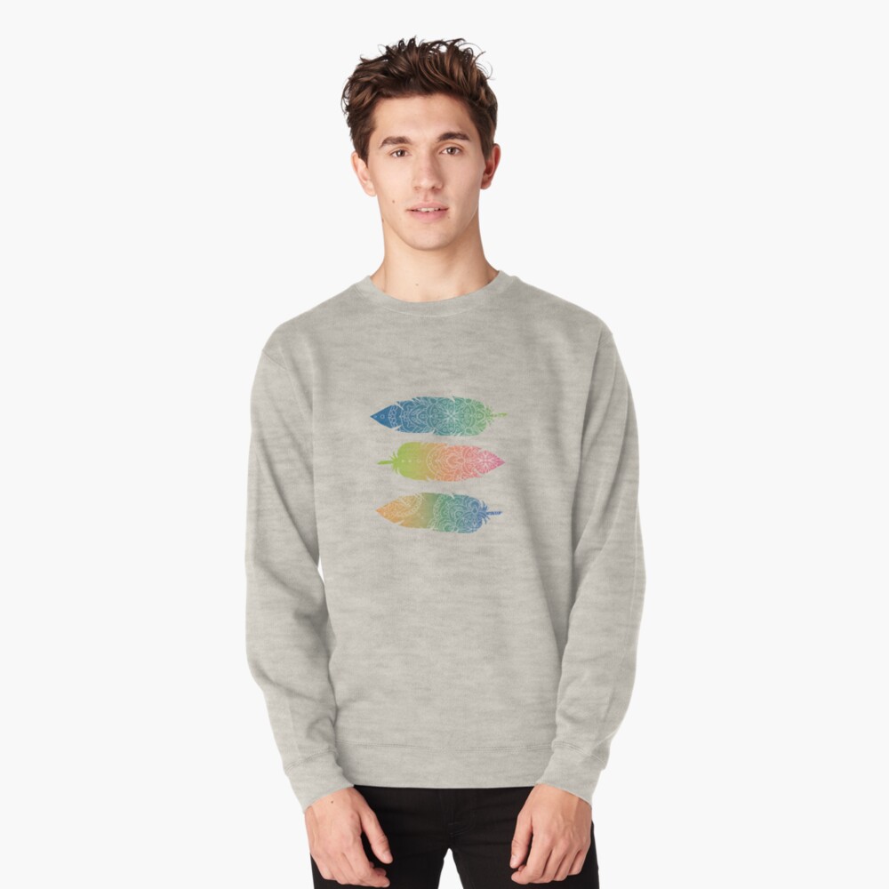 Vista previa del artículo con la obra «Sudadera sin capucha», diseñado y vendido por weloveboho.