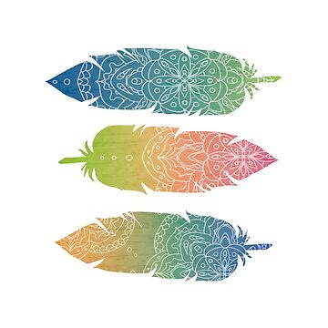 Imagen de la obra Feathers 1 de weloveboho