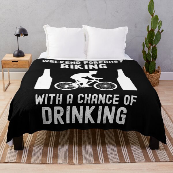 Item preview, Weekend Forecast Biking With A Chance Of Drinking designed and sold by liftdesign.