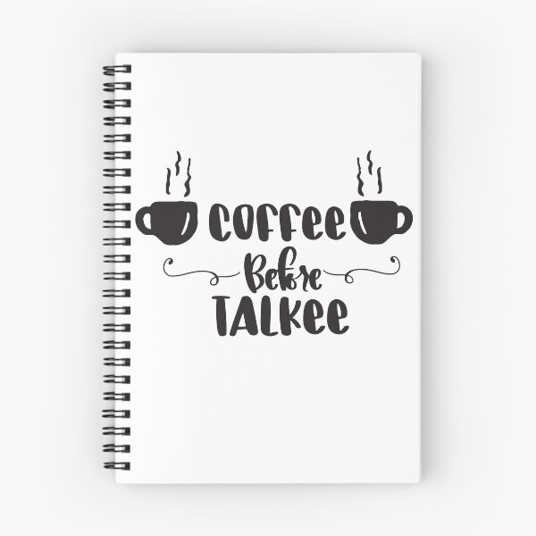 Item preview, Coffee before talkee typographic - funny coffee day designed and sold by Designs Of all kinds.
