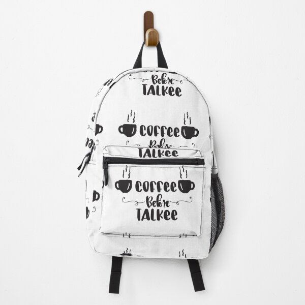 Item preview, Coffee before talkee typographic - funny coffee day designed and sold by Designs Of all kinds.