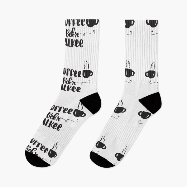 Item preview, Coffee before talkee typographic - funny coffee day designed and sold by Designs Of all kinds.