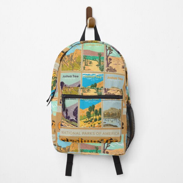 Item preview, Joshua Tree National Park California Landmark Collage designed and sold by KrisSidDesigns.