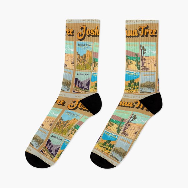 Item preview, Joshua Tree National Park California Landmark Collage designed and sold by KrisSidDesigns.