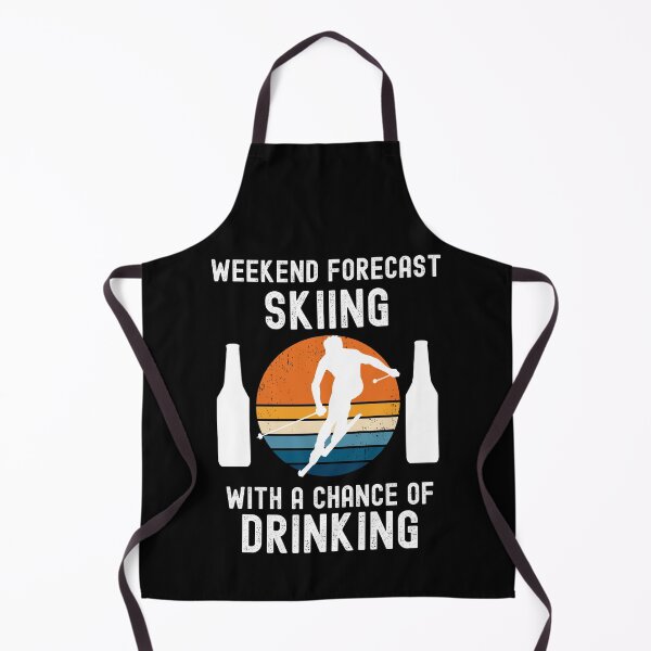 Item preview, Weekend Forecast Skiing With A Chance Of Drinking designed and sold by liftdesign.