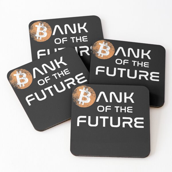 Item preview, Bitcoin Bank Of The Future Crypto Design designed and sold by Funny-Tees4U.