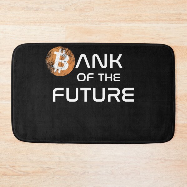 Item preview, Bitcoin Bank Of The Future Crypto Design designed and sold by Funny-Tees4U.