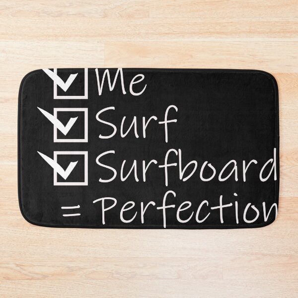Item preview, Surf Life surf,surfboard Check List design designed and sold by Solotree.