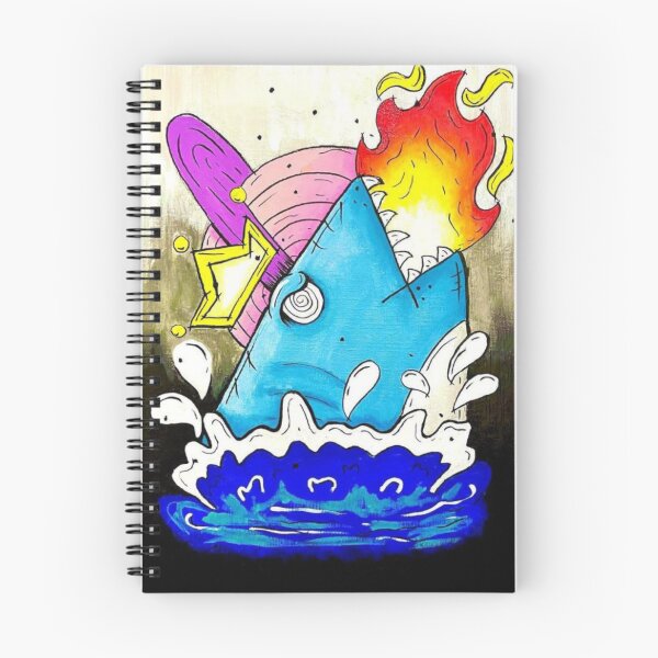 Aperçu de l'œuvre Requin Flamin créée et vendue par Vgdraw.