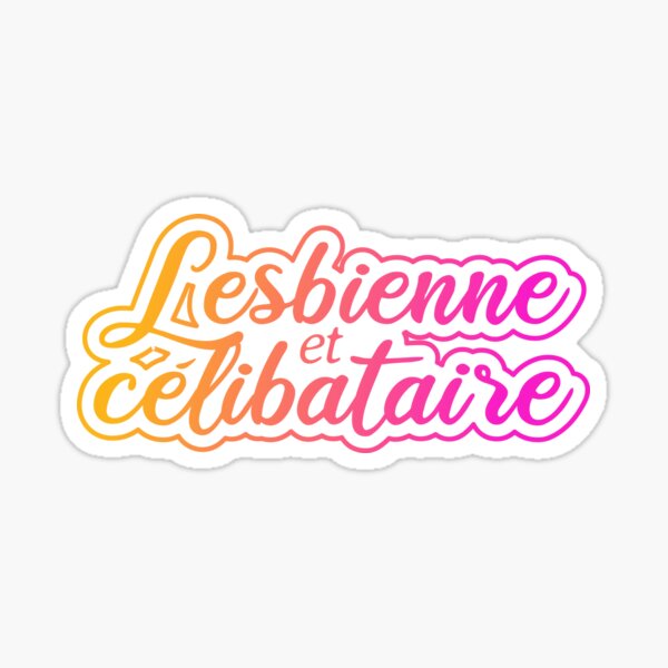 Item preview, Lesbian and single (colors) designed and sold by BVincentDesigns.
