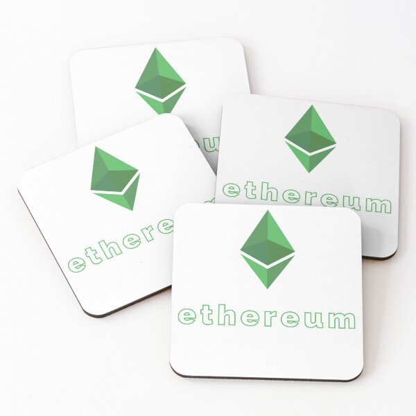 Item preview, Green Ethereum Crypto Design designed and sold by Funny-Tees4U.