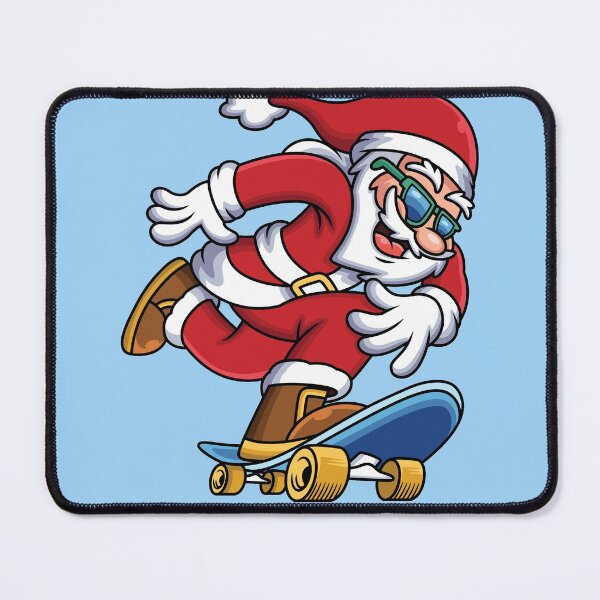 Item preview, Santa Riding Skateboard Funny Skateboarding Santa For Christmas designed and sold by EpicArtz.