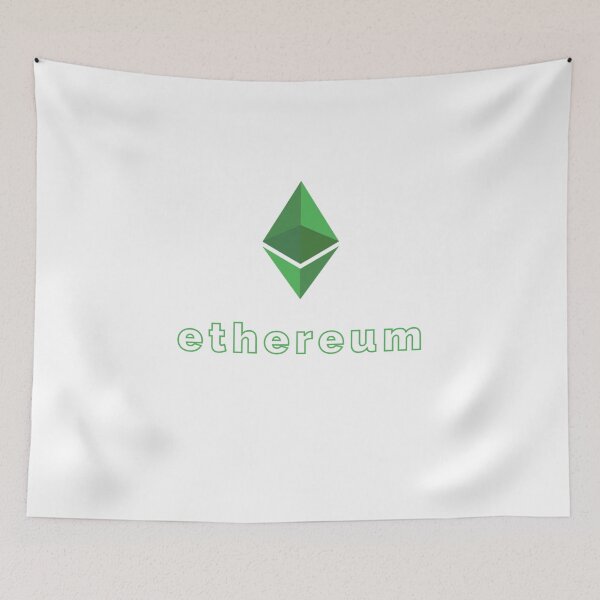 Item preview, Green Ethereum Crypto Design designed and sold by Funny-Tees4U.
