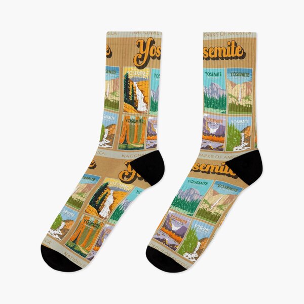 Item preview, Yosemite National Park California Landmark Collage designed and sold by KrisSidDesigns.