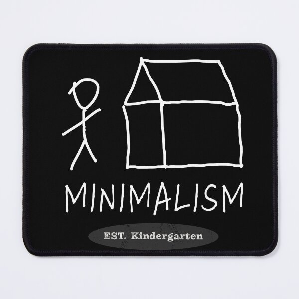 Item preview, Minimalism Est. Kindergarten Funny Line Art Stickman designed and sold by Brasilia.