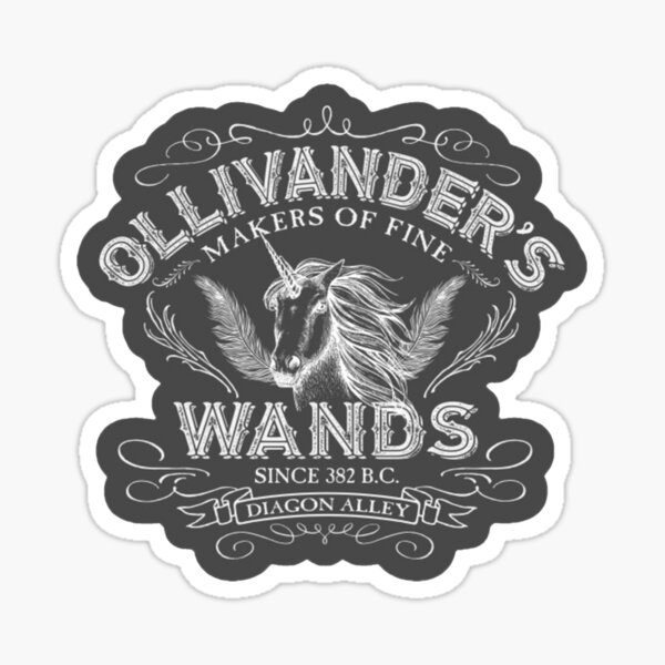 Varitas de Ollivander Pegatina