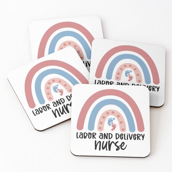 Item preview, Labor and delivery nurse Rainbow | L and D Nurse | Gifts for Labor+Delivery nurse designed and sold by Violet Treasures.