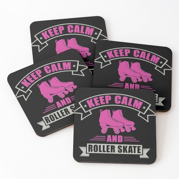 Item preview, Keep calm and rollerskate designed and sold by pnkpopcorn.
