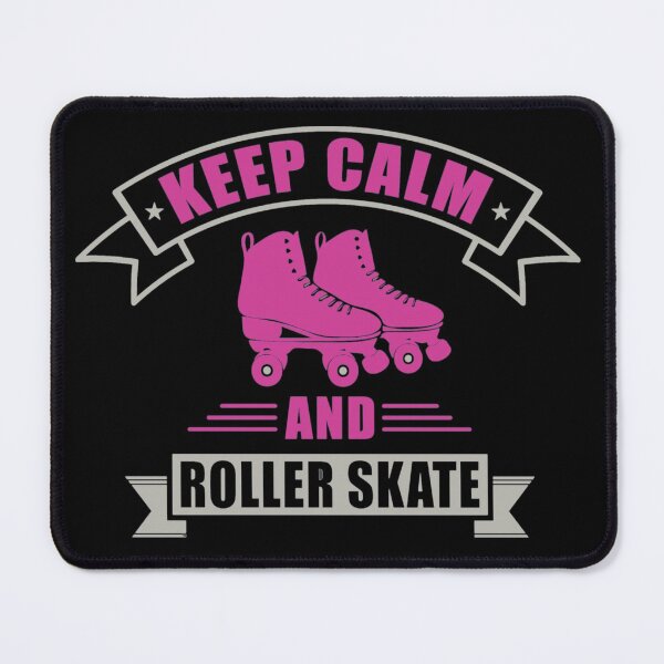 Item preview, Keep calm and rollerskate designed and sold by pnkpopcorn.