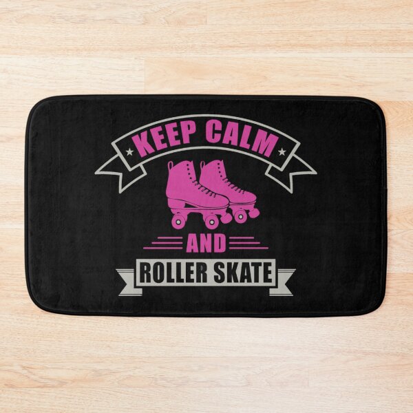 Item preview, Keep calm and rollerskate designed and sold by pnkpopcorn.