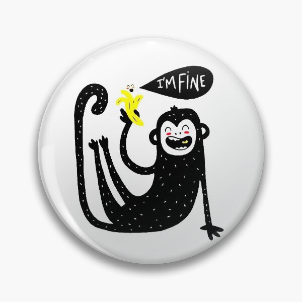 Item preview, Cute monkey - men's funny designed and sold by villainmaz.