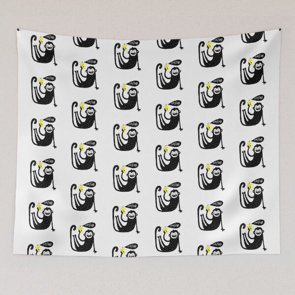 Item preview, Cute monkey - men's funny designed and sold by villainmaz.