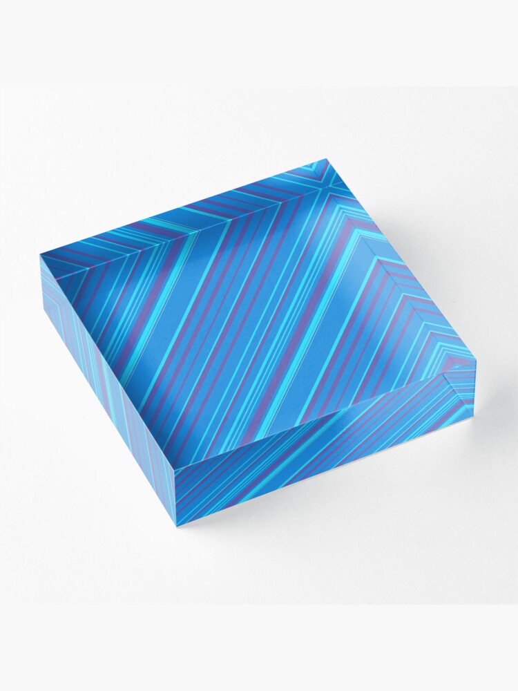 Alternate view of Crystal River - Pattern Monster Acrylic Block