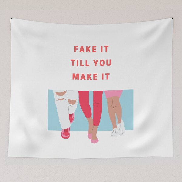 Item preview, Fake It Till You Make It designed and sold by MYNTLYF.