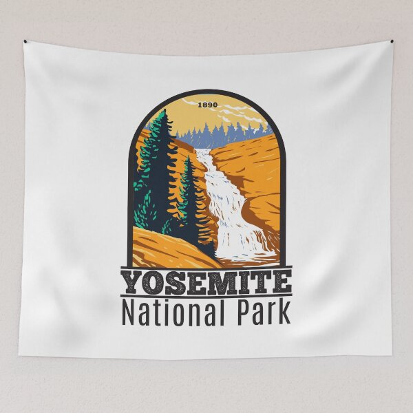 Item preview, Yosemite National Park Chilnualna Falls California designed and sold by KrisSidDesigns.