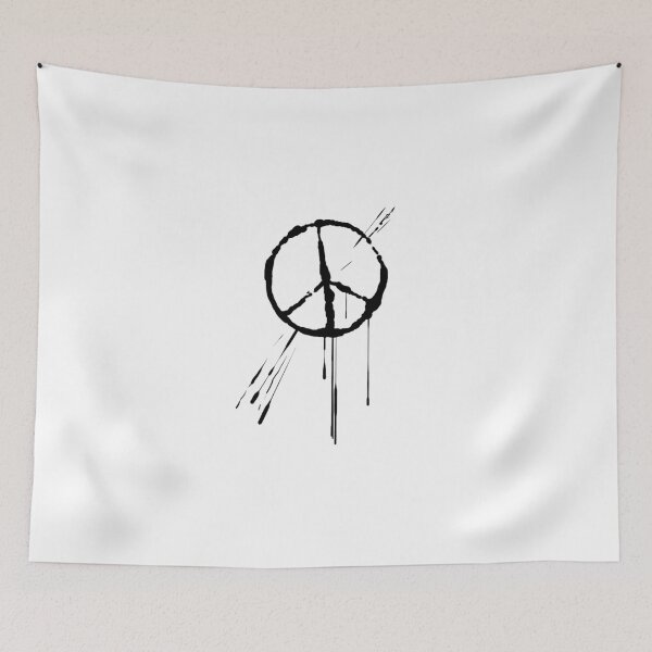 Item preview, Splatter Peace Sign (black) designed and sold by RobertBell.
