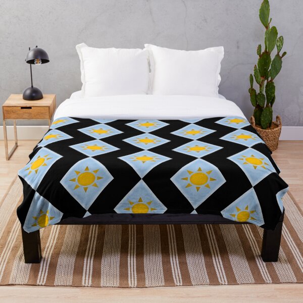Item preview, Gradient Sun Diamond-Light Blue on Black designed and sold by HighCountry2021.