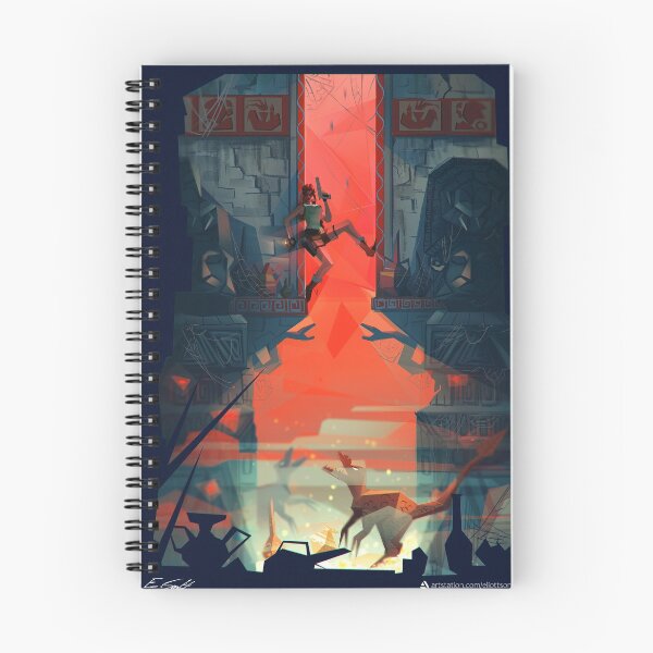 Item preview, Tomb of Qualopec - Tomb Raider 25th Anniversary Fanart - Art by Eliott Sontot designed and sold by Eliott Sontot.