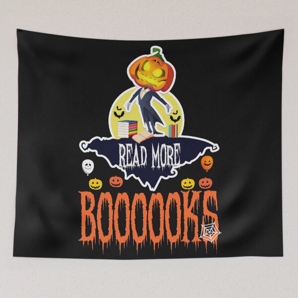 Item preview, Read More Boooooks - Funny Cute Boo Ghost Book Reading Halloween Library Teacher designed and sold by ALITOPRINCE.