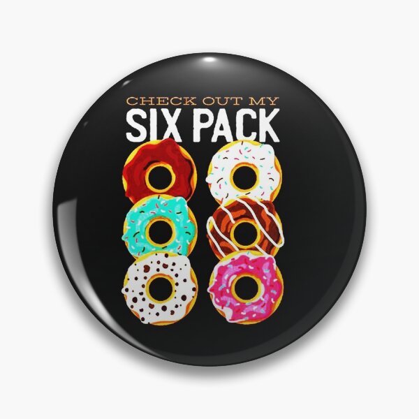 Item preview, Donut six pack - men's funny designed and sold by villainmaz.