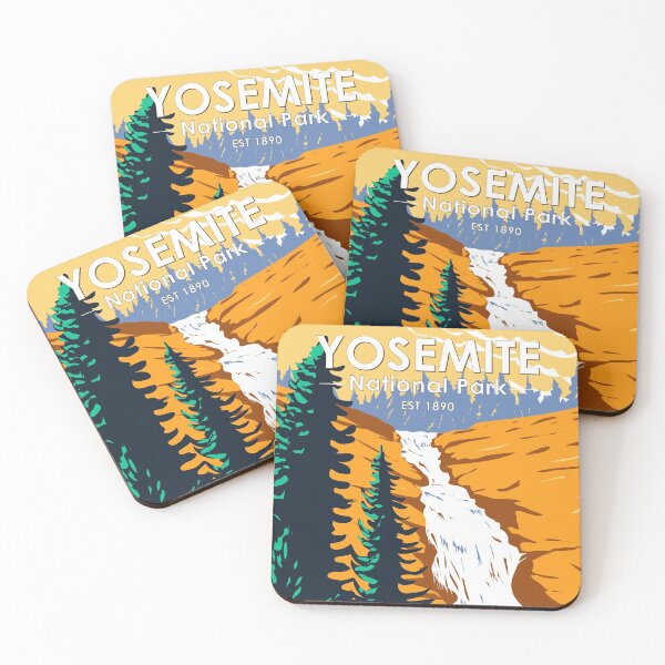 Item preview, Yosemite National Park Chilnualna Falls California Vintage designed and sold by KrisSidDesigns.