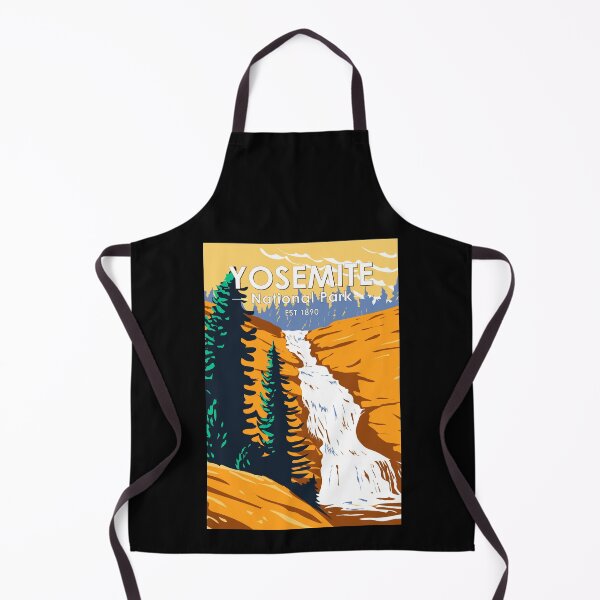 Item preview, Yosemite National Park Chilnualna Falls California Vintage designed and sold by KrisSidDesigns.