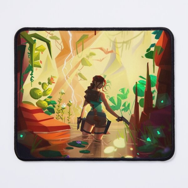 Vista previa del artículo con la obra «Lost Valley - Fanart del 25 aniversario de Tomb Raider - Arte de Eliott Sontot», diseñado y vendido por Eliott Sontot.