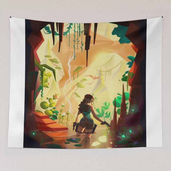 Item preview, Lost Valley - Tomb Raider 25th anniversary Fanart - Art by Eliott Sontot designed and sold by Eliott Sontot.