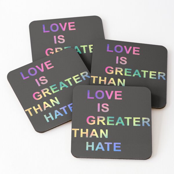 Item preview, Love is greater than hate designed and sold by Ceylon380.