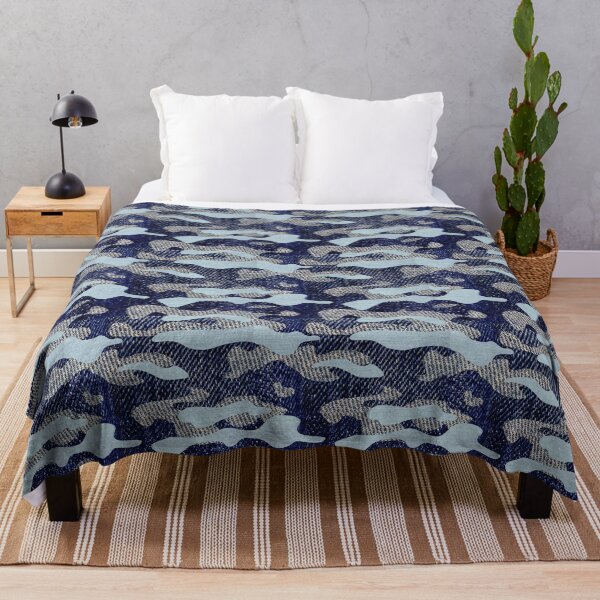 Item preview, 65 MCMLXV Denim Mix Camouflage Pattern designed and sold by 65 MCMLXV.