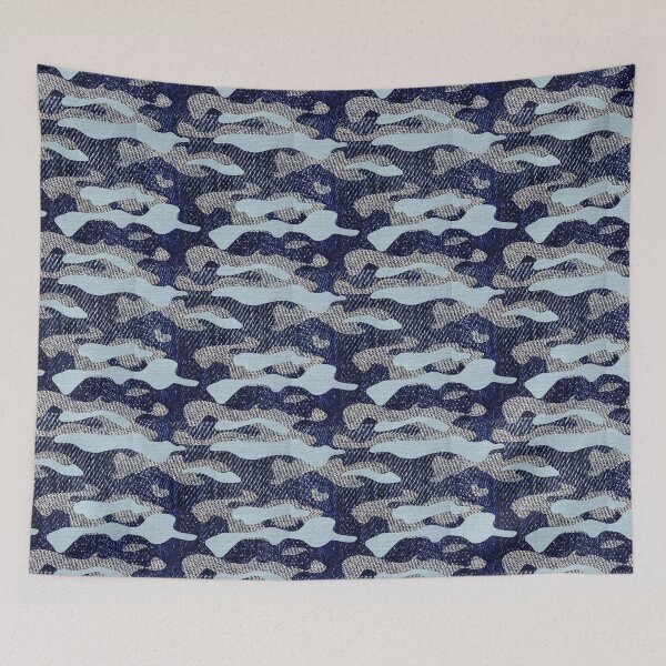 Item preview, 65 MCMLXV Denim Mix Camouflage  Pattern designed and sold by 65 MCMLXV.