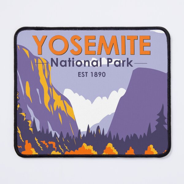 Item preview, Yosemite National Park El Capitan In Autumn California Vintage designed and sold by KrisSidDesigns.