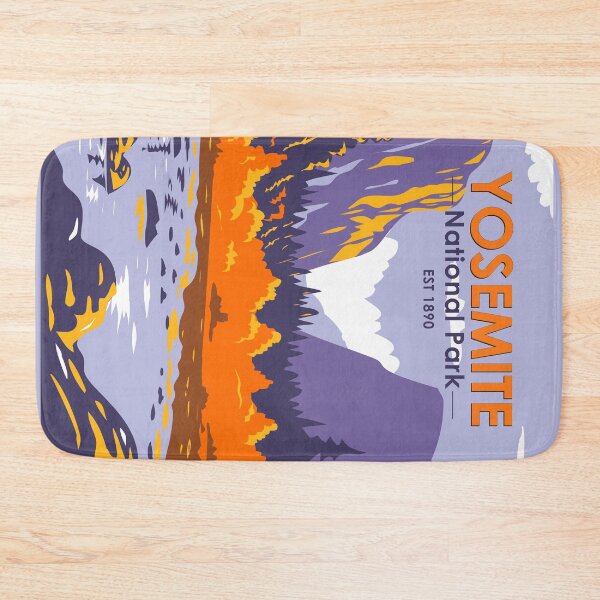 Item preview, Yosemite National Park El Capitan In Autumn California Vintage designed and sold by KrisSidDesigns.
