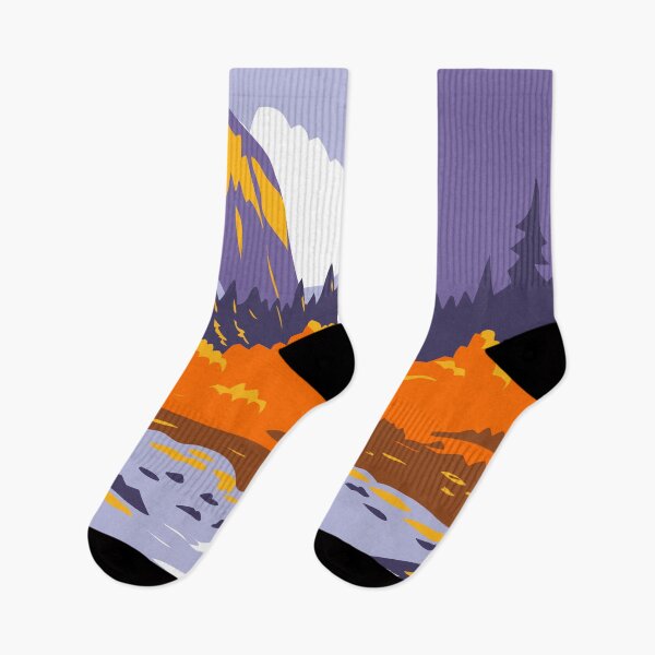 Item preview, Yosemite National Park El Capitan In Autumn California Vintage designed and sold by KrisSidDesigns.