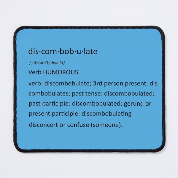 Item preview, Discombobulate Definition Black Letters designed and sold by AliCatOriginals.